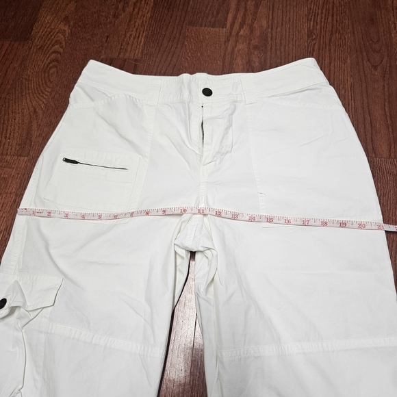 Ralph Lauren Cream Capris Lightweight Resort Style - Picture 4 of 6